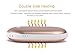 EINSKEY Rechargeable Hand Warmer Power Bank 5200mAh Portable Double-sided Pocket Electric Hand Warmer Heater USB Mobile External Back Up Battery Charger Fully Compatible Best Gift (Gold)