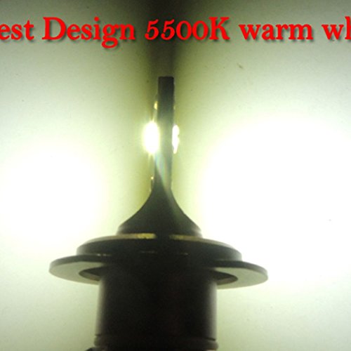 EgalBest 2pcs M6 H4 5500K 8400LM 60W/set IP67 Waterproof 360 Degree Lighting 9-32V Car Vehicle Headlight LED Lamp
