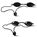 Eyepatch OD 10+ 190nm-10600nm Wavelength UV to IR Laser Light Eye Protection Eyewear for Laser Beauty Patient Eye Shields (Black)