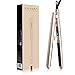 ETEREAUTY Hair Straightener, Hair Straightens & Curls with Adjustable Temp, Professional Flat Iron for Hair Styling，Luxurious Gold