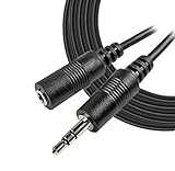 iMBAPrice 50 Feet Professional Quality Nickel Plated 3.5 mm Male/Female Stereo Audio Extension Cable