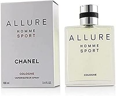 Chanel Allure Homme Sport Cologne Spray for Men 3.4 oz Eau de Toilette