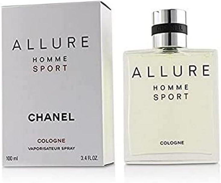 Chanel Allure Homme Sport Cologne Spray for Men 3.4 oz Eau de Toilette
