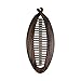 SET OF SIX 5 Inch Banana Clip Wood Look Hair Clincher