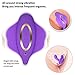 TTLOVe Heating Wearable Panty Vibrator G Spot Clitoral Stimulator Massager with Wireless Remote Control 7 Speed Vibration Silicone USB Rechargeable Vibrating Eggs Whisper Sex Toys for Women