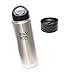 Klean Kanteen Coffee Set Wide Mouth Insulated Bottle w/ 2 Caps (Stainless Loop Cap and Cafe Cap) - Brushed Stainless 20 oz.