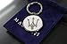 Authentic Maserati White Corporate Key Ring/Key Chain 2018278