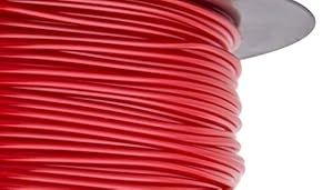 HATCHBOX Red PLA 3D Printer Filament - 1kg Spool (2.2 lbs) - Dimensional Accuracy +/- 0.03mm