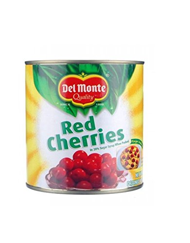 Del Monte Food Craft Canned Red Cherries, 840 Grams