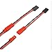10 PCS JST Female to JR Futaba Male Servo Connector Plug Adapter Cable 22AWG Silicone Wire for RC Lipo Battery
