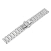 BABAN 18-24mm Stainless Steel Wrist Watch Band Strap Double Clasp Bracelet