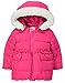 Gymboree Girls' Toddler Jacket with Faux Fur Hood Trim