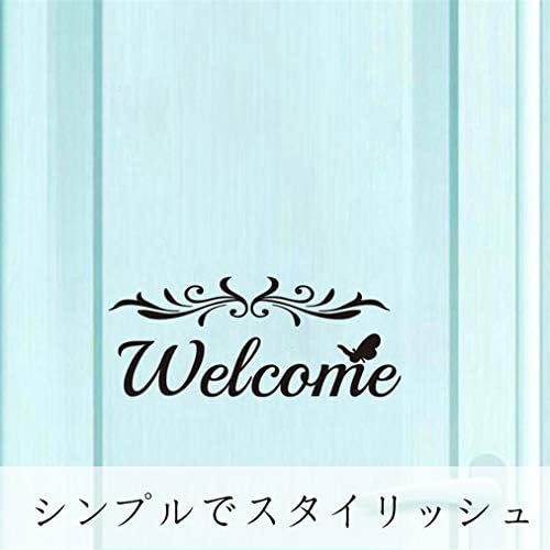 3d ウォールステッカー Welcome 素敵なバタフライ 英語のアルファベット English Alphabet 壁紙 シール 飾り 部屋飾り インテリア 居間 リビング 部屋 窓 浴室 トイレ 冷蔵庫 キッチン 防水 ステッカー ポスター 10 5 25cm B086zpfqsg 608円 人気海外一番 100