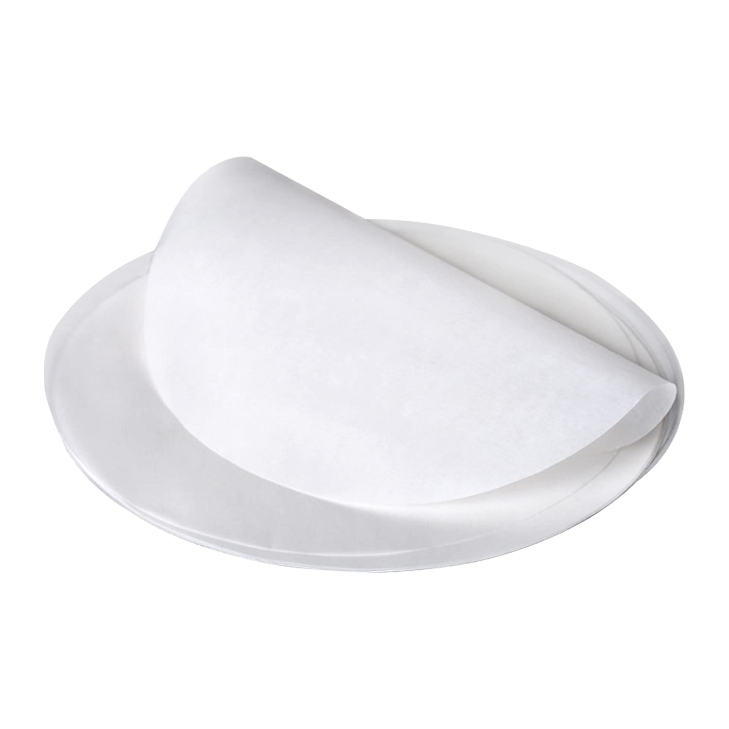 XHNFCU 150 PCS 6 Inch(15cm) Round Baking Parchment Paper, 6/7/8/9inch Parchment Circles, Non-Stick Grease Proof Serving Paper for Cake Baking, Cooking, Air Fryer, Oven (6 Inch-150PCS)