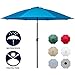 Sunnyglade 9' Patio Umbrella Outdoor Table Umbrella with 8 Sturdy Ribs (Blue) primary