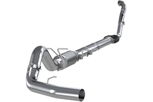 MBRP 4-Inch Aluminized Steel Single Side Exit Turbo-Back Exhaust System | Fits Ford F-250/F-350 1994-1997, 7.3L Power Stroke 