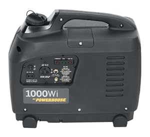 Amazon.com: Powerhouse 61356 1000Wi Inverter Generator, CARB Compliant