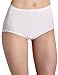 Vanity Fair Women's Illumination Brief Panties (Regular & Plus Size), Star White, 10