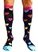 Compression Socks for Women & Men - Hearts, Large