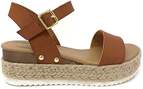 SODA-Clip-Top-Shoe-Womens-Open-Toe-Ankle-Strap-Espadrille-Sandal