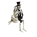 Pacific Giftware Day of The Dead Skeleton Wedding Couple Shelf Sitter Figurine 8 inch