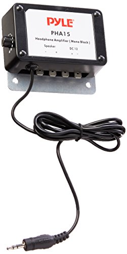 Pyle Home PHA15 3.5mm 1/8-Inch 150 Watt Mono Audio Amplifier Pyle Home PHA15 3.5mm 1/8-Inch 150 Watt Mono Audio Amplifier