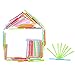 LoveInUSA 100 PCS Plastic Needles for Kids, Large Eye Plastic Sewing Needles for Handmade Crafts DIY Notions Stitchery