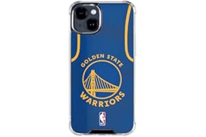 Skinit Clear Phone Case Compatible with iPhone 15 - Officially Licensed NBA Golden State Warriors Jersey Design