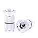 oBear Bike Headset Stem Cap with Star Nut and expansion Bolt Screw Bicycle Headset Top Cap (Black)