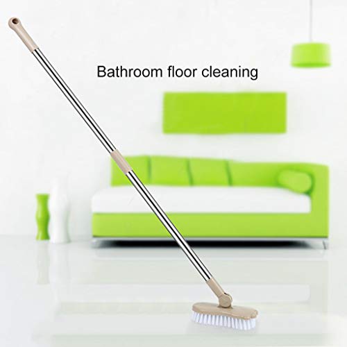 Jiayit US Fast Shipment Combination of Broom, Dustpan, Magic Broom and Floor Brush Sweeping Brush Indoor Floor Khaki