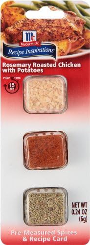McCormick Recipe Inspirations Rosemary Roasted Chicken with Potatoes, 0.24 oz