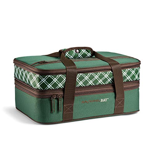 Rachael Ray Expandable Lasagna Lugger, Insulated Casserole Carrier