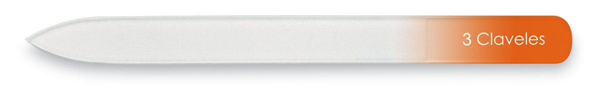 3 Claveles 12335 Glass File, Sterilizable, 14 cm