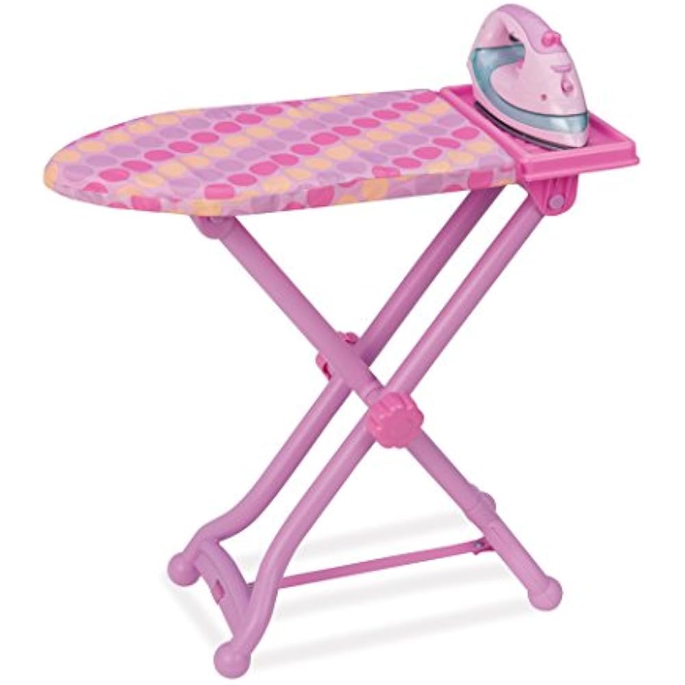 Best Pressed Ironing Board Set Stand Pink Working Light Steam Sounds