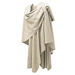Womens Large Cross Front Poncho Sweater Wrap Topper for Cold Weather| Air Conditioned Places Womens Large Cross Front Poncho Sweater Wrap Topper for Cold Weather| Air Conditioned Places