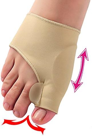 Dotop Bunion Pad Protector Sleeves Corrector Pad with Gel Toe Separators Spacers 1 Pairn Pain Relief 1 Pair