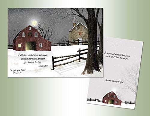 Lux Winter Barn Christmas Cards