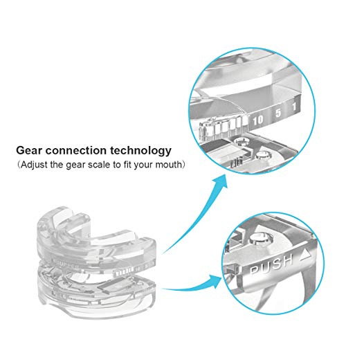 image for FMS Anti Snoring Devices Mouthpiece,FMK Mouth Guard Adjustable Comfort