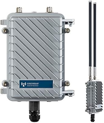 Zxcv 300mbps 2 4g De Largo Alcance Al Aire Libre Ap Cpe Router Wi Fi Amplificador De La Senal Del Repetidor Wifi Hotspot Punto De Acceso Inalambrico Ayuda Poe Silver Amazon Es Deportes Y Aire Libre