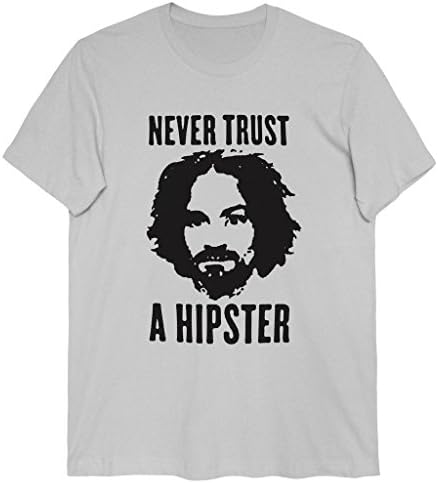 Killer Condo Manson Shirt Never Trust A Hipster T-Shirt Large