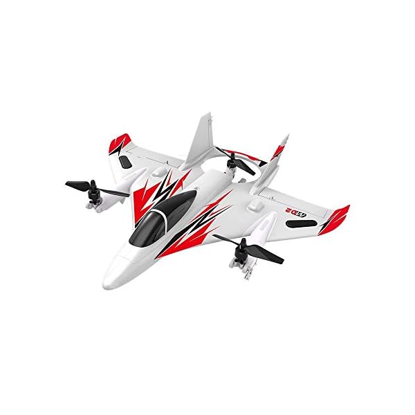 Fernbedienung Flugzeug M02 2.4G 6CH 450mm Spannweite EPO Brushless 6-Achsen-Gyrosensor Kunstflug RC Flugzeug RTF 3D / 6G… – Bild 5