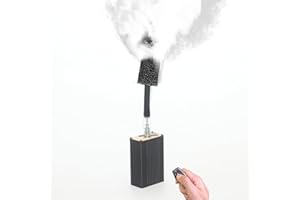 STAGESFOGGER Portable Mini Fog Machine Fogger Remote Control Lightweight Handheld Smoke Machine for Photography Halloween Decorations Tiktok Viral Moments for Party Video Recording Masks Magical Cosplay Gift