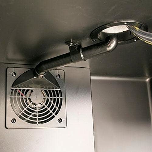 EdgeStar KC7000SSOD Full Size Tower Cooled Builtin Outdoor Kegerator