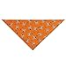 Insect Shield Repellant Dog Bandana for Protecting Dogs from Fleas, Ticks, and Mosquitoes, Dogs & Bones, Orange, 1 Count (Pack of 1) (IE9412 69), 19 by 19-Inch