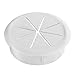 HomeDone Desk Grommet Flexible 2-3/8 Inch White 5-Pack