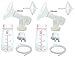 Nenesupply One for All Pump Parts for Medela ectra S1 S2 9 Plus Breatpump Inc 24mm Flange Valve Backflow Protector Tubing Narrow Neck Bottle Not Original Spectra Pump Parts Not Original Spectra Flange
