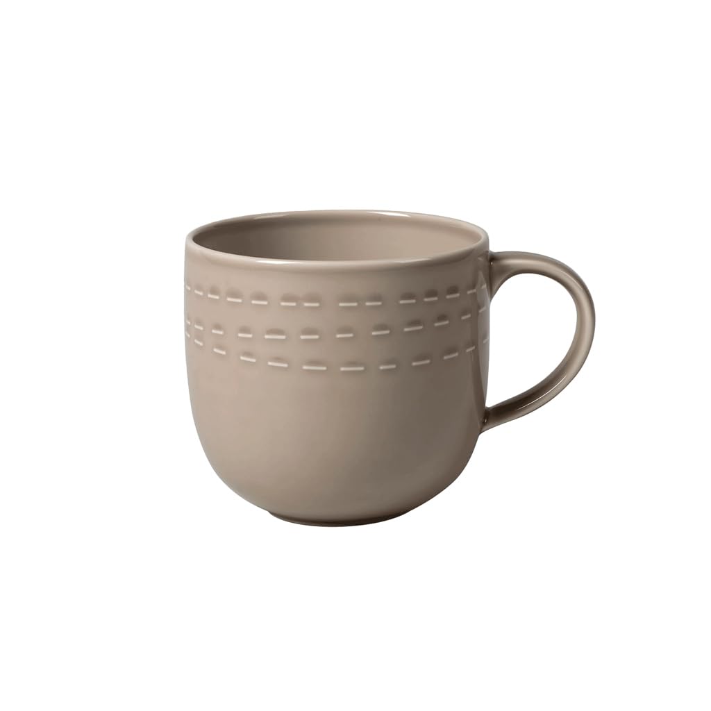Villeroy & Boch It's My Moment Cup, 500 ml, Premium Porcelain, Brown