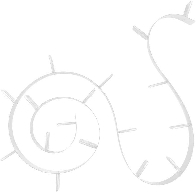 Kartell Bookworm White Bookshelf With 17 Bookends Amazon Co Uk Kitchen Home