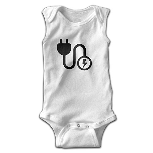 Michael Conti Power Cable Sleeveless Baby Romper Cotton Infant Jumpsuit Clothes Boys Girls