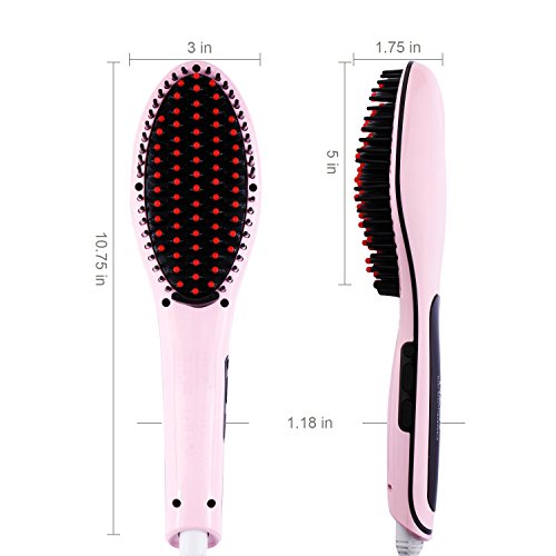 1 Hair Brush Straightening Brush Angel Kiss Hair Straightener